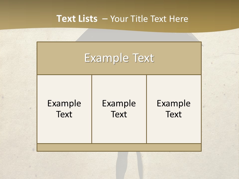 Arms Beautiful Beauty PowerPoint Template