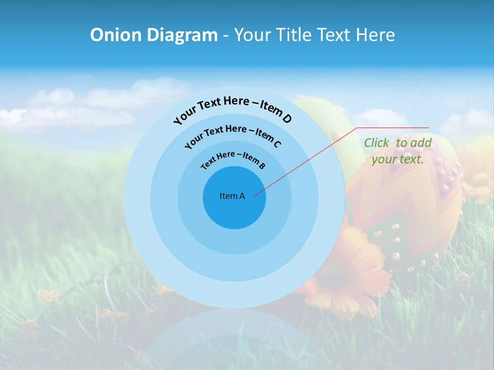 Yellow Seasonal Sky PowerPoint Template