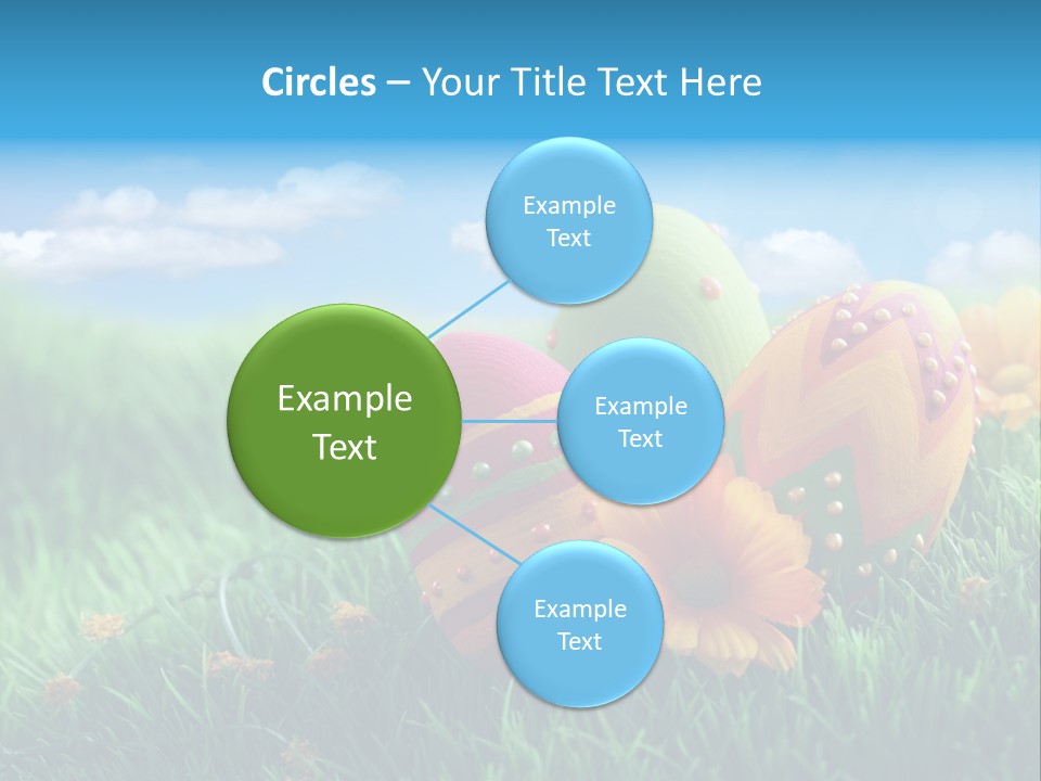 Yellow Seasonal Sky PowerPoint Template