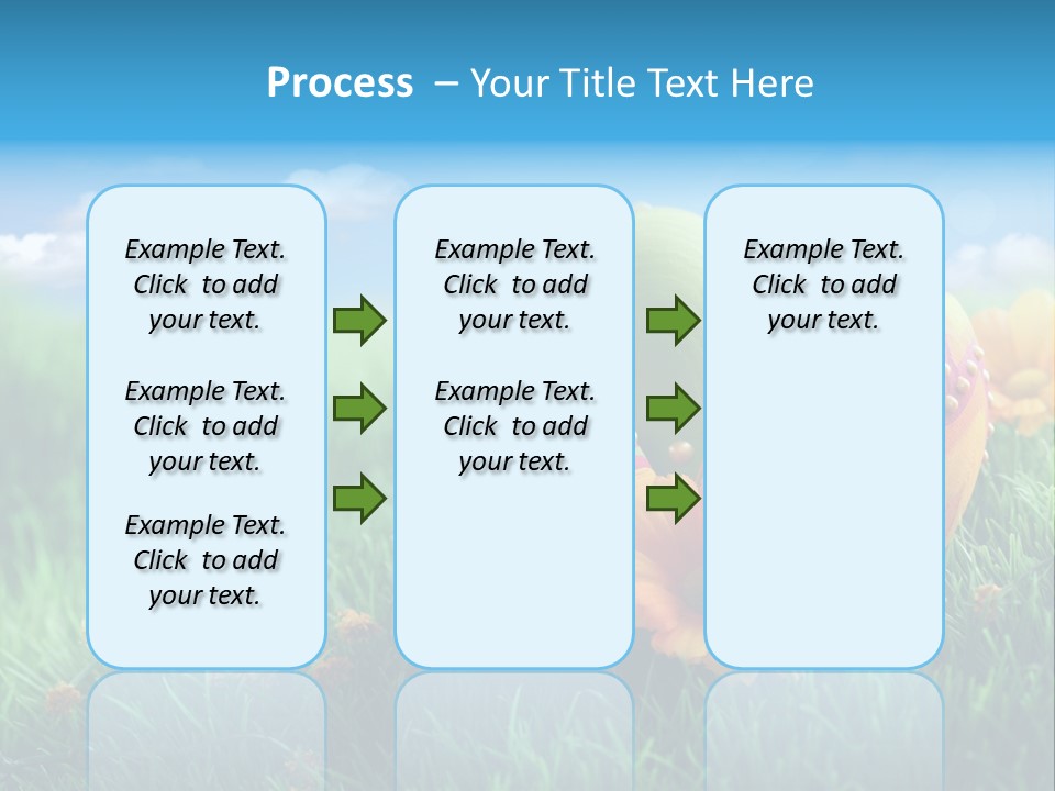 Yellow Seasonal Sky PowerPoint Template