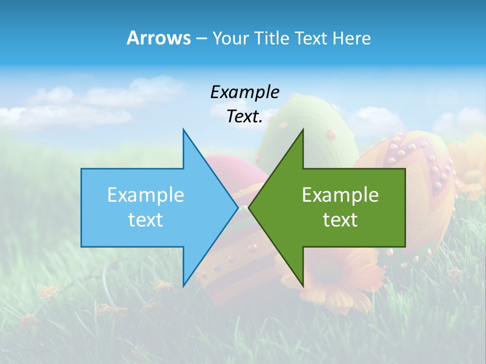 Yellow Seasonal Sky PowerPoint Template