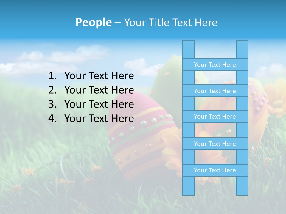 Yellow Seasonal Sky PowerPoint Template