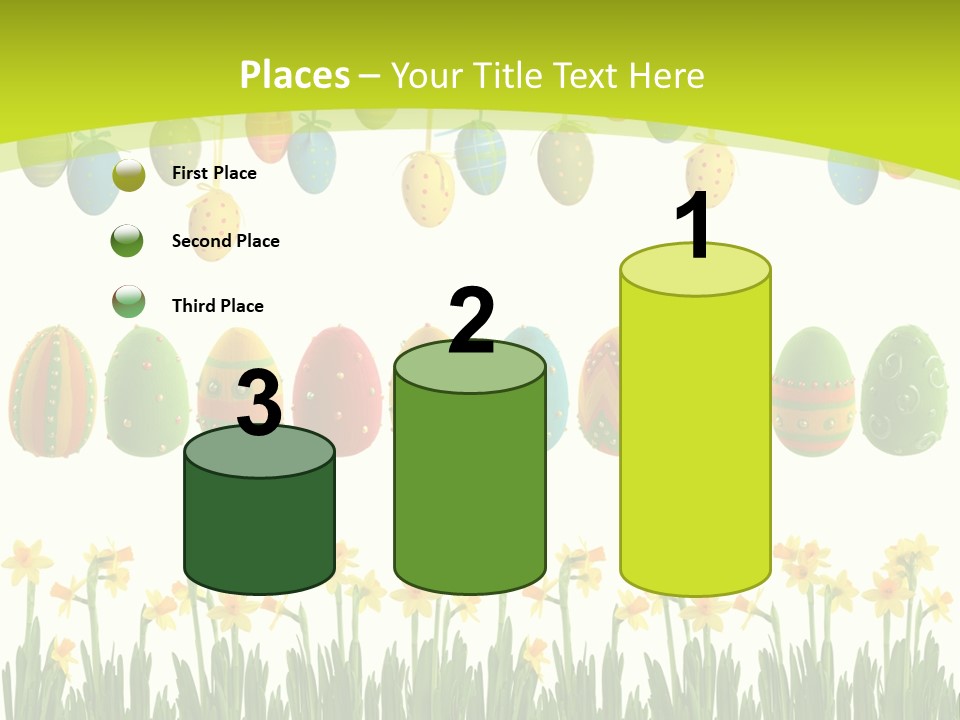 Tree Seasonal Easter Egg PowerPoint Template