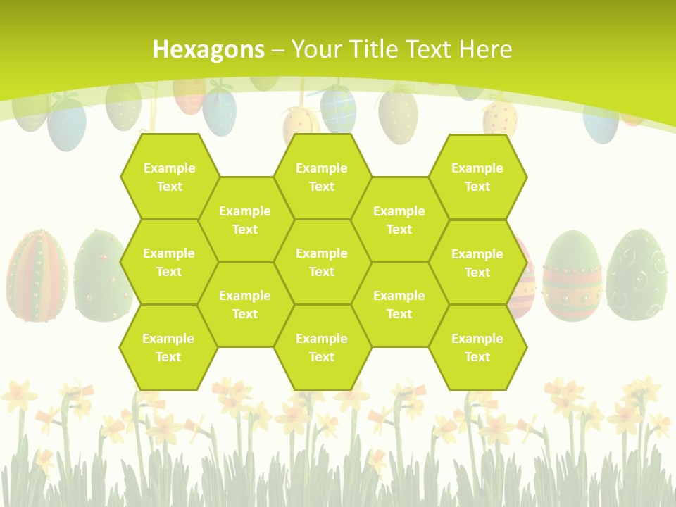 Tree Seasonal Easter Egg PowerPoint Template