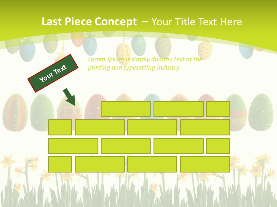 Tree Seasonal Easter Egg PowerPoint Template