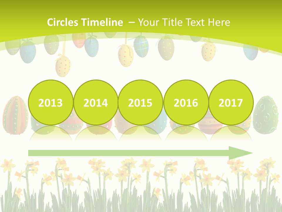 Tree Seasonal Easter Egg PowerPoint Template
