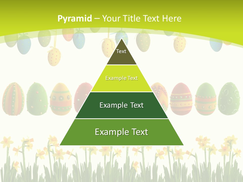Tree Seasonal Easter Egg PowerPoint Template