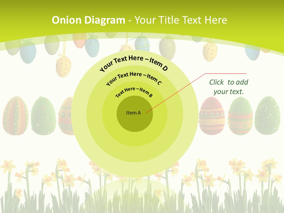 Tree Seasonal Easter Egg PowerPoint Template