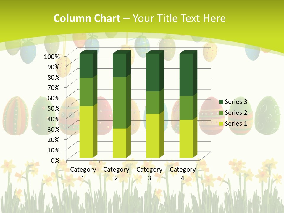 Tree Seasonal Easter Egg PowerPoint Template