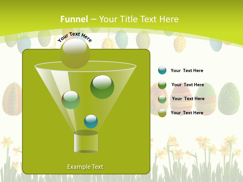 Tree Seasonal Easter Egg PowerPoint Template