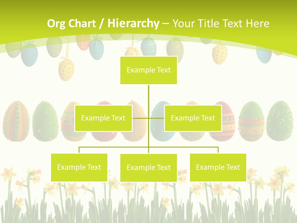 Tree Seasonal Easter Egg PowerPoint Template
