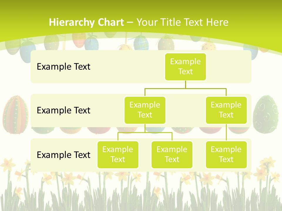 Tree Seasonal Easter Egg PowerPoint Template