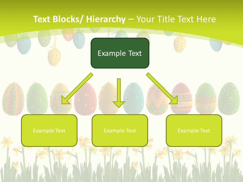 Tree Seasonal Easter Egg PowerPoint Template