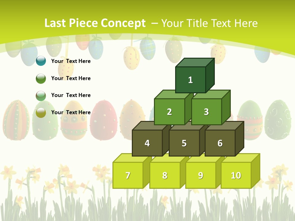 Tree Seasonal Easter Egg PowerPoint Template