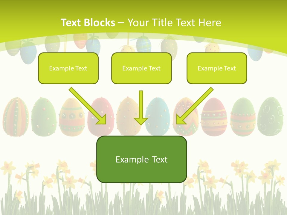 Tree Seasonal Easter Egg PowerPoint Template