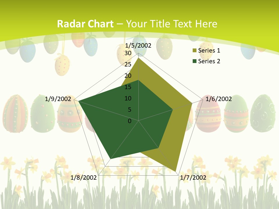 Tree Seasonal Easter Egg PowerPoint Template