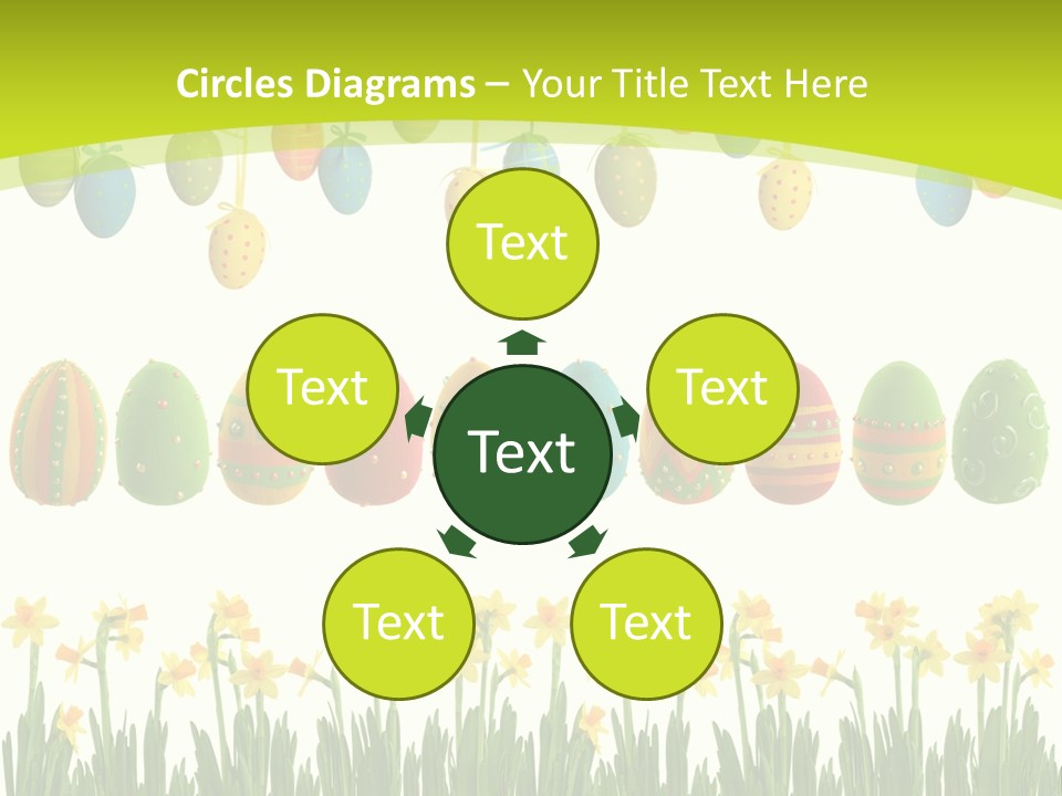 Tree Seasonal Easter Egg PowerPoint Template