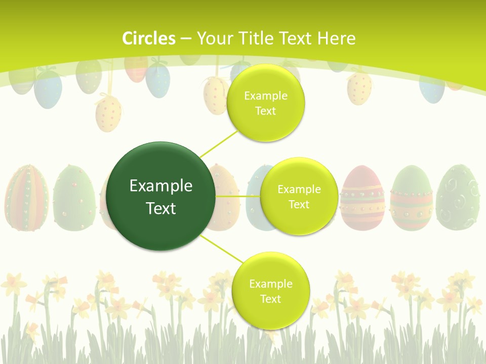 Tree Seasonal Easter Egg PowerPoint Template