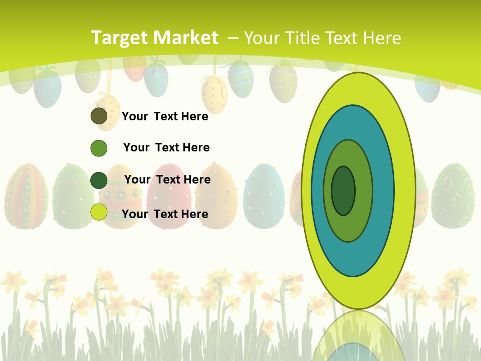 Tree Seasonal Easter Egg PowerPoint Template