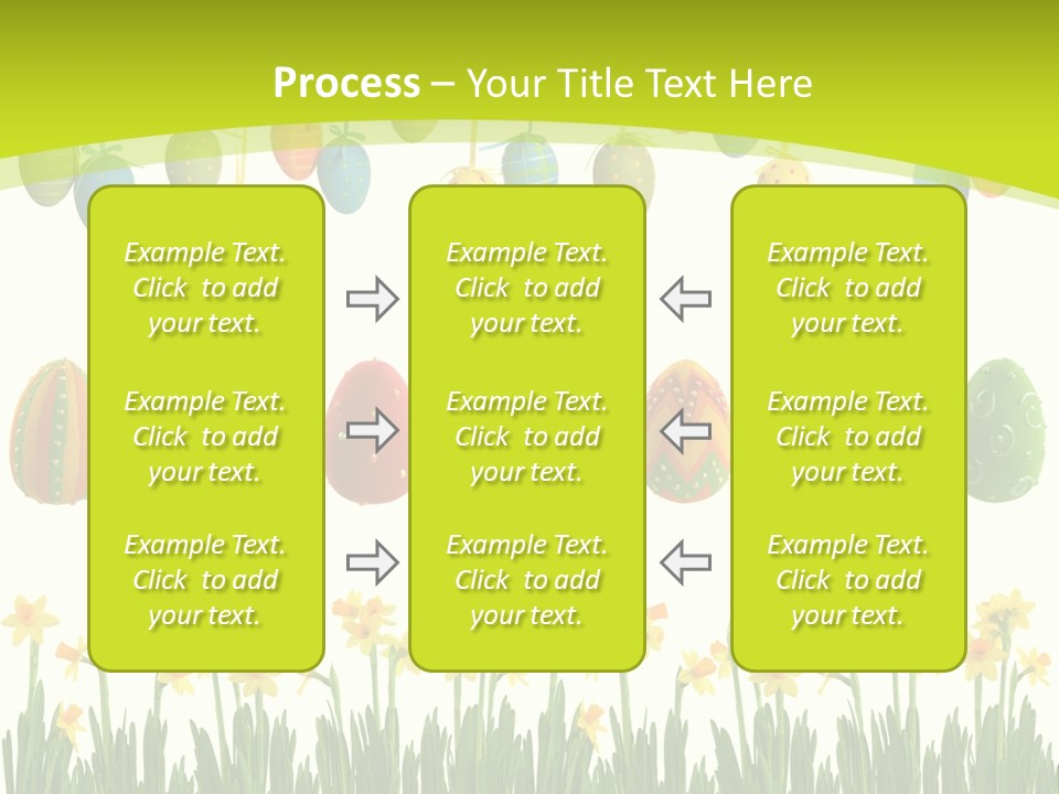 Tree Seasonal Easter Egg PowerPoint Template