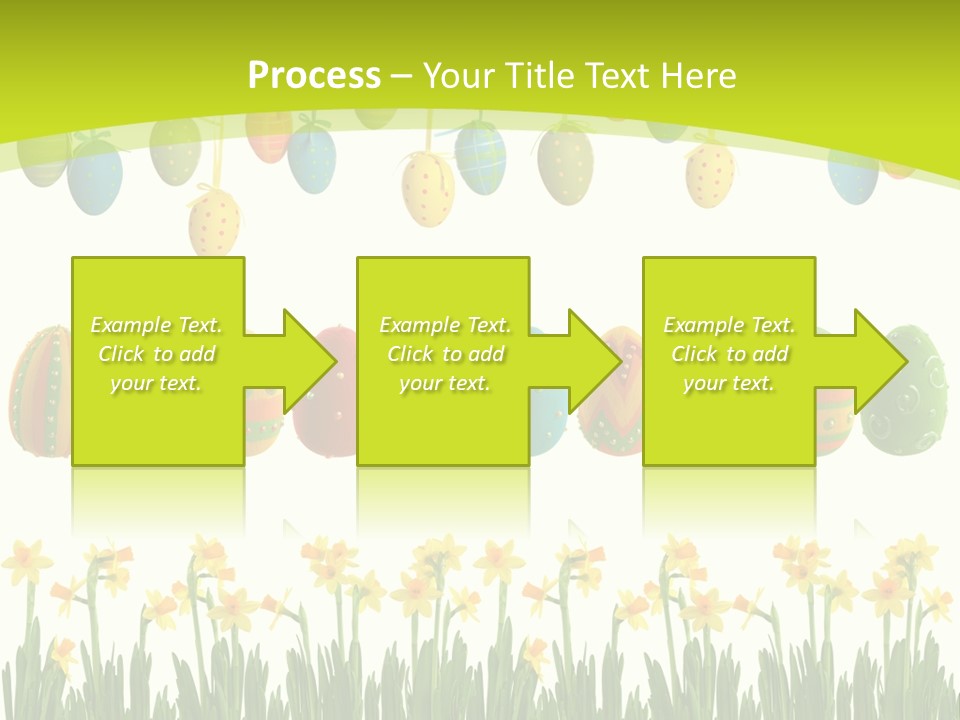 Tree Seasonal Easter Egg PowerPoint Template