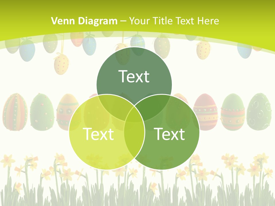 Tree Seasonal Easter Egg PowerPoint Template