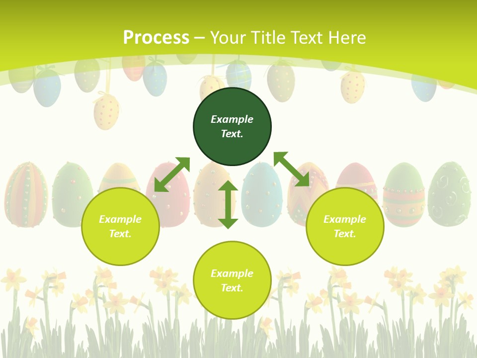 Tree Seasonal Easter Egg PowerPoint Template