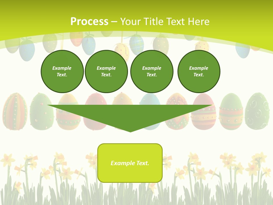 Tree Seasonal Easter Egg PowerPoint Template