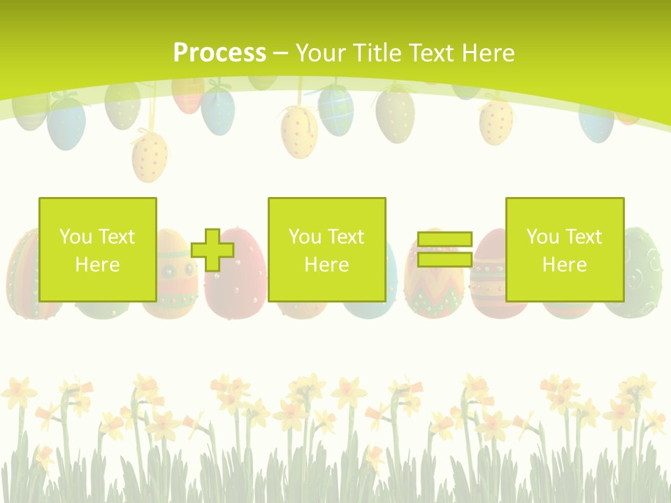 Tree Seasonal Easter Egg PowerPoint Template