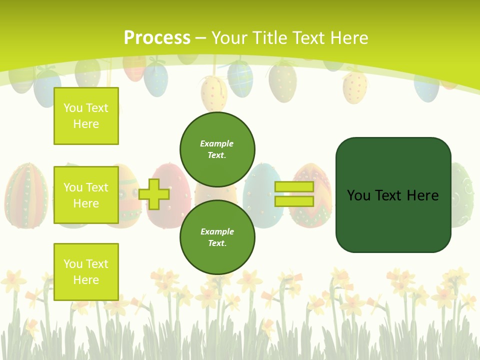 Tree Seasonal Easter Egg PowerPoint Template