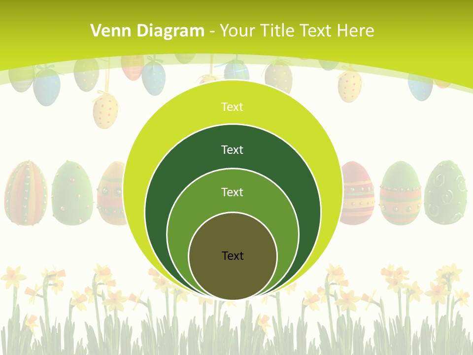 Tree Seasonal Easter Egg PowerPoint Template