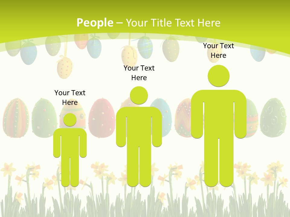 Tree Seasonal Easter Egg PowerPoint Template