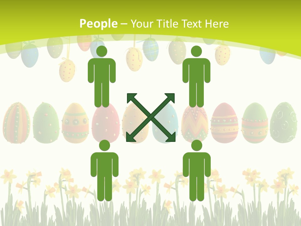 Tree Seasonal Easter Egg PowerPoint Template