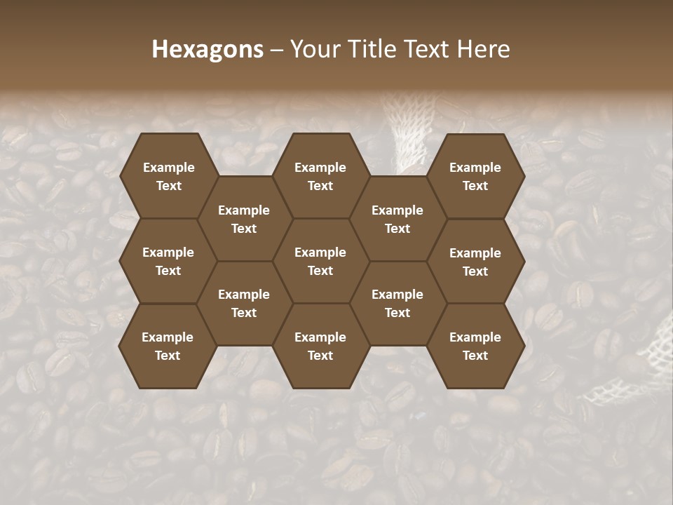 Coffee Beans Bag Roasted PowerPoint Template