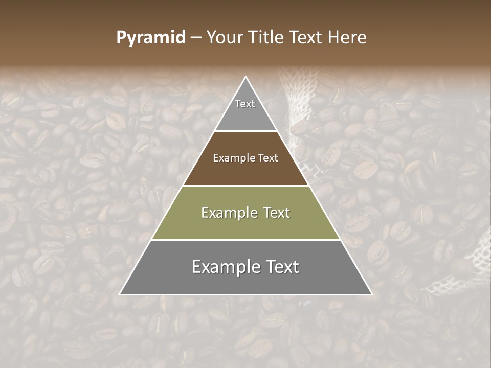 Coffee Beans Bag Roasted PowerPoint Template