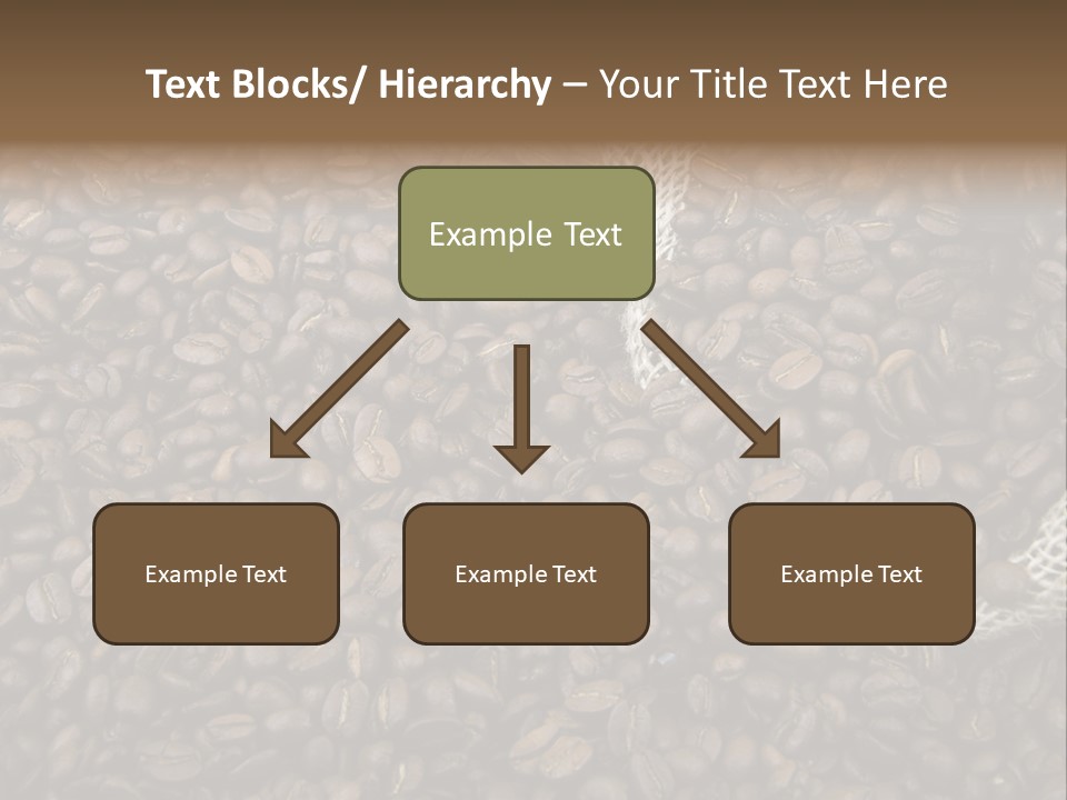 Coffee Beans Bag Roasted PowerPoint Template