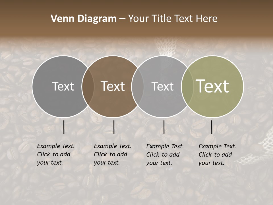 Coffee Beans Bag Roasted PowerPoint Template