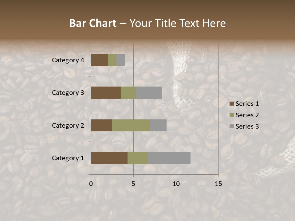 Coffee Beans Bag Roasted PowerPoint Template