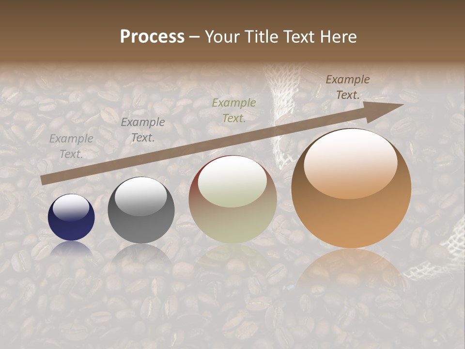 Coffee Beans Bag Roasted PowerPoint Template