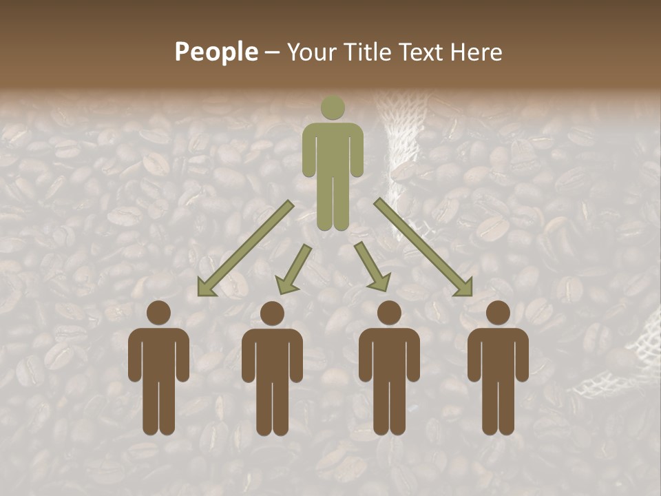 Coffee Beans Bag Roasted PowerPoint Template