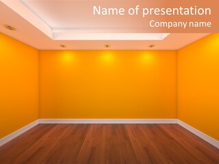 Indoor Space Interior PowerPoint Template