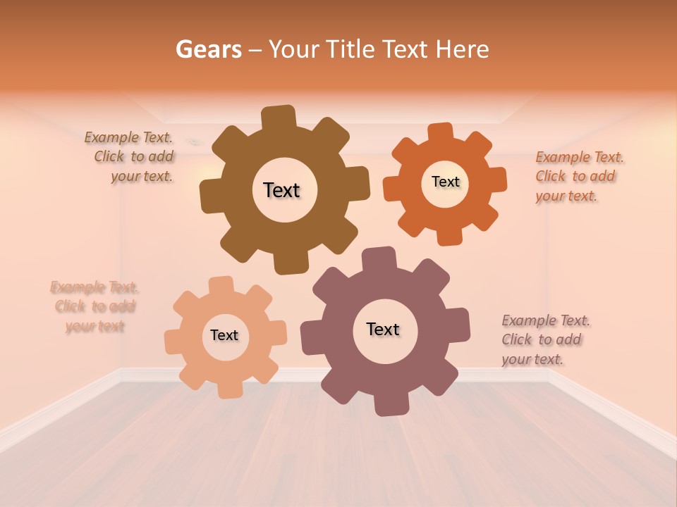 Indoor Space Interior PowerPoint Template