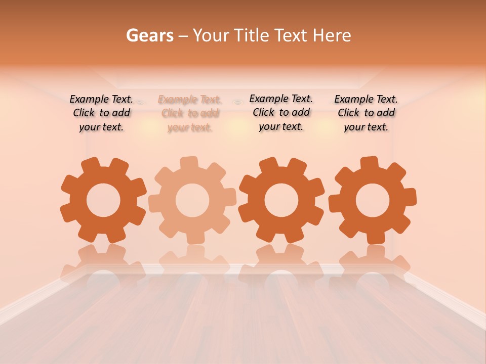 Indoor Space Interior PowerPoint Template