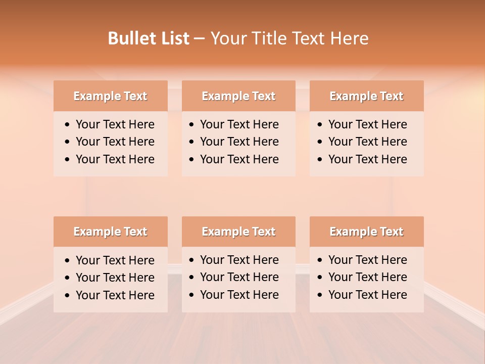 Indoor Space Interior PowerPoint Template