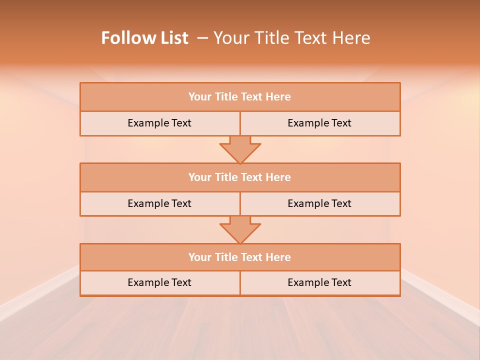 Indoor Space Interior PowerPoint Template