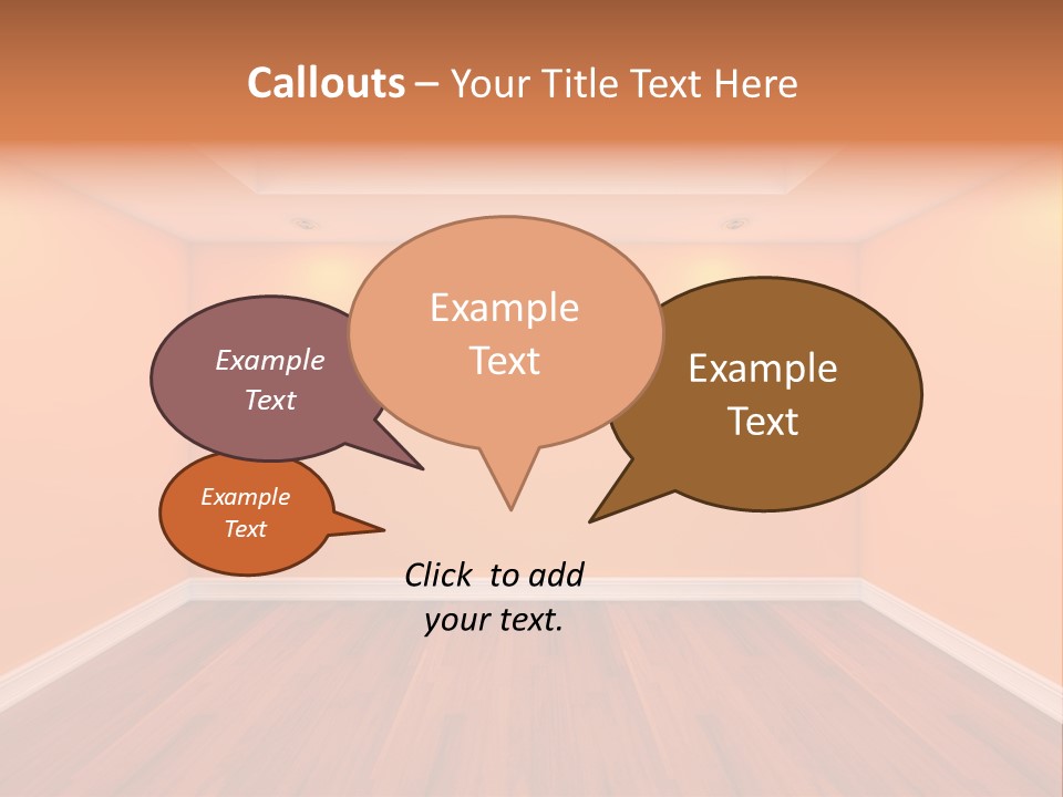Indoor Space Interior PowerPoint Template