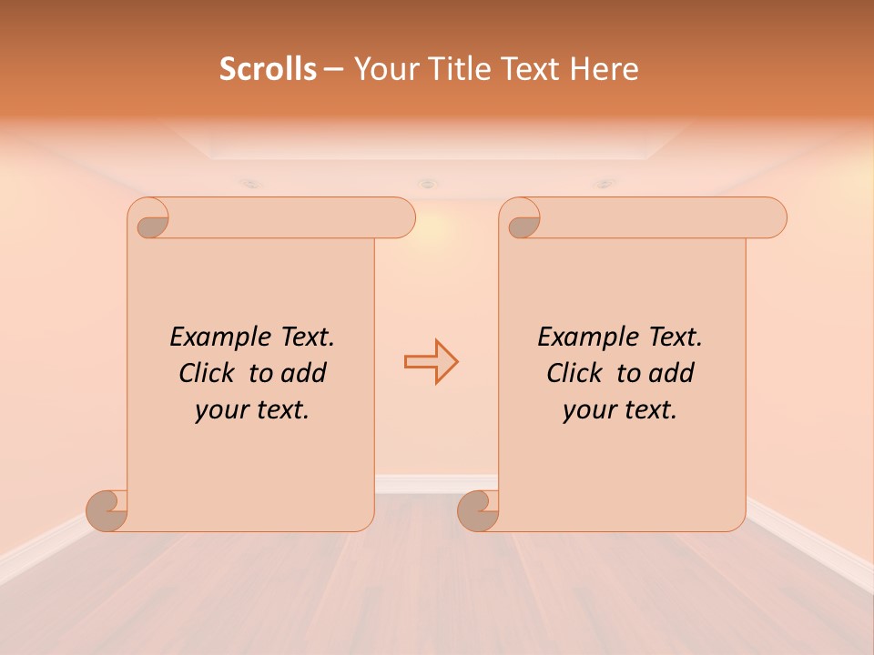 Indoor Space Interior PowerPoint Template