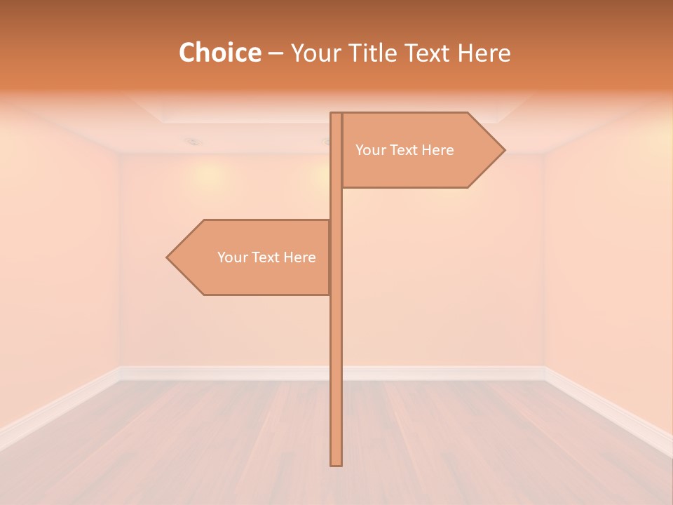 Indoor Space Interior PowerPoint Template