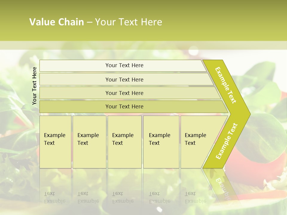 Vitamins Dish Closeup PowerPoint Template