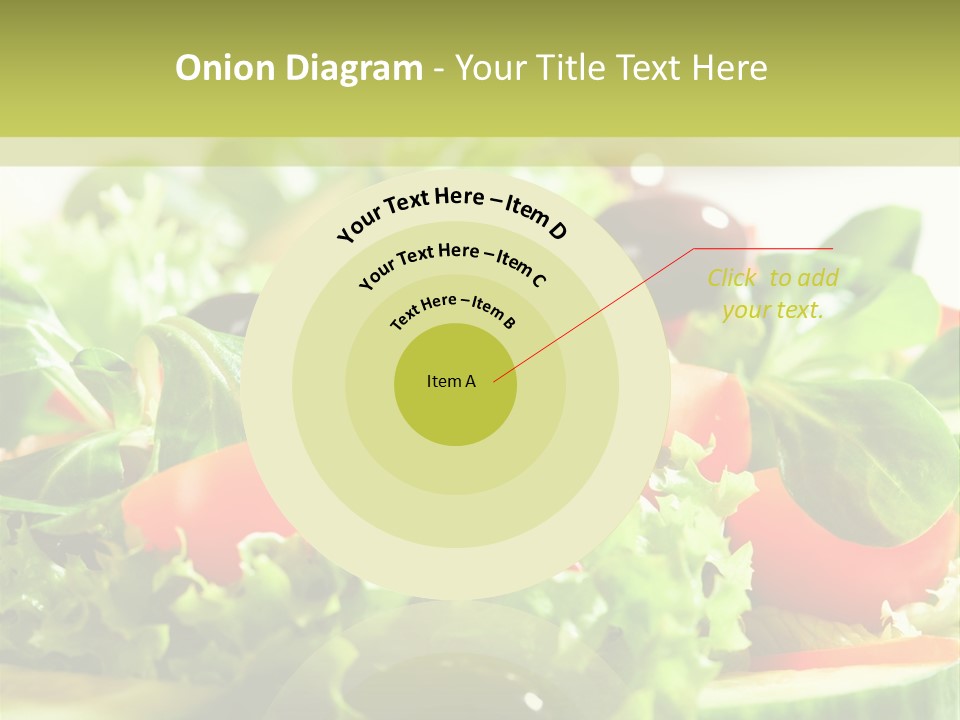 Vitamins Dish Closeup PowerPoint Template